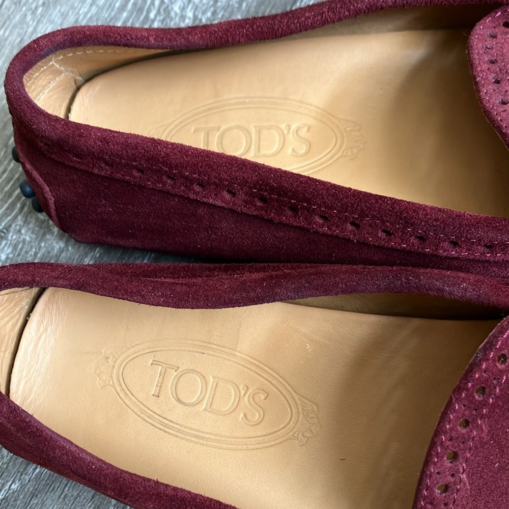 Tod’s driving shoe suede loafers - Picture 6 of 17